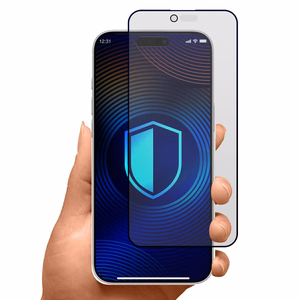 3mk Hardglass Matt Max Privacy grūdintas stiklas iPhone 17 Air telefonui