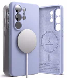 Ringke Silicone MagSafe чехол для Samsung Galaxy S26 Ultra фиолетовый