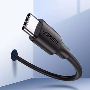 Ugreen US286 кабель USB-C — USB-C PD QC 3A 480Mb/s 2м — чёрный