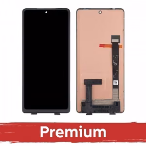 Ekranas skirtas Motorola Edge 20 / Edge 20 Pro juodas OEM
