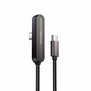 Borofone кабель BX125 Pacifico - Type C на Type C - PD 60W 1 метр черный