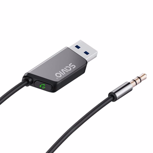 Savio TR-16 siųstuvo AUX adapteris su laisvų rankų funkcija, Bluetooth 5.3, Google Assistant / Siri