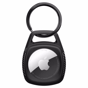 Spigen Rugged Armor Case for Apple AirTag - Matte Black