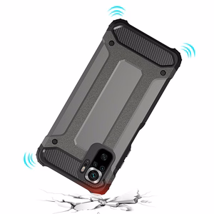 Hybrid Armor бронированный гибридный чехол Xiaomi Redmi Note 11 Pro+ 5G (China) / 11 Pro 5G (China) / Mi11i HyperCharge / Poco X4 NFC 5G чёрный