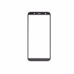 Outer Screen Glass Compatible With Samsung J600 J6 2018 Black HQ