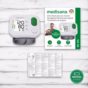 Medisana BW 345 kraujospūdžio matuoklis