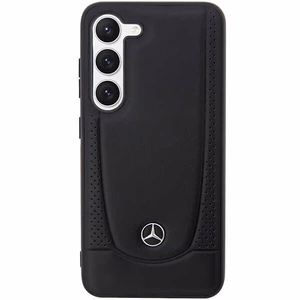 Чехол Mercedes Leather Urban для Samsung Galaxy S23 — чёрный