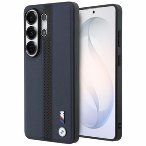 BMW Perforated Stripe Logo MagSafe чехол для Samsung Galaxy S26 Ultra тёмно-синий