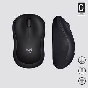 LOGITECH M220 Silent Black belaidė optinė pelė, 2.4GHz