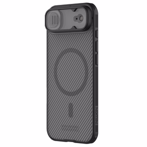 "Nillkin CamShield Pro MagSafe" suderinamas dėklas "iPhone 17 Air" - skaidrus, juodas