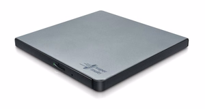 Hitachi-LG Slim Portable DVD-Writer optinių diskų įrenginys DVD±RW Sidabras