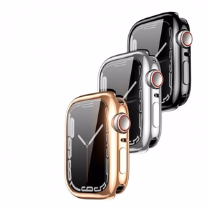 TPU glass case Dux Ducis Samo Apple Watch 45mm silver