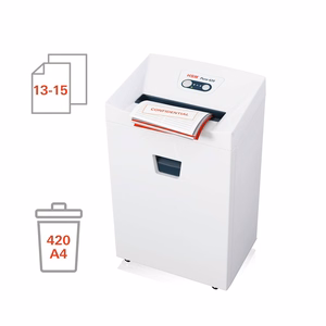 HSM Pure 420 document shredder, 4.5 x 30 mm