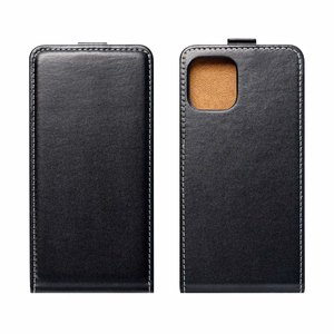 Vertical flip case for Huawei P8 LITE Slim Flexi Fresh czarne
