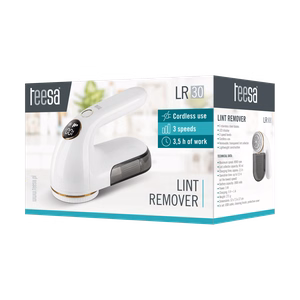 LR30 cordless fabric shaver with LED, 3 speeds, 6 blades