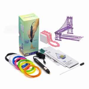 3Doodler FLOW 3D rašiklis 2.2 mm juodas
