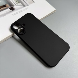 Minkštas dėklas iPhone 16 - juodas
