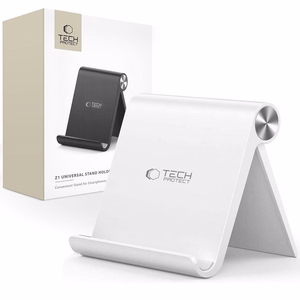 TECH-PROTECT Z1 universalus stovas-laikiklis išmanusis telefonas & planšetė baltas