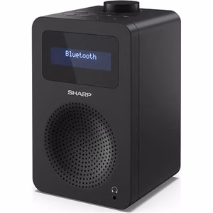 Sharp DR-430(BK) – FM/DAB/DAB+ skaitmeninis radijas su „Bluetooth 5.0“, nakties juodas