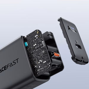 Įkroviklis Acefast A1 PD20W USB-C juodas