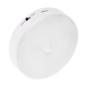 Rechargeable LED night light with magnet and motion sensor
