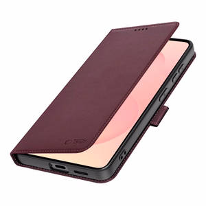 Tech-Protect Wallet чехол для Samsung Galaxy S26 Ultra бордовый
