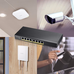 Zyxel GS1915-8 Valdomas L2 Gigabit Ethernet (10/100/1000) Juoda