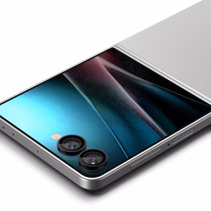 Spigen Optik Pro HD Glas.TR EZ Fit 2 rinkinys Kameros apsauga Samsung Galaxy Z Flip 7 - juodas