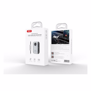 Bluetooth transmiteris XO ( BCC15) (bluetooth v5.3, 3,5mm AUX) juodas