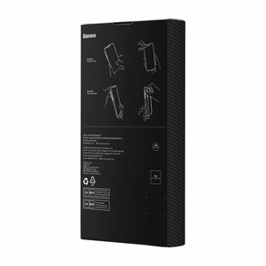 Magnetinis dėklas telefonui Baseus Synthetic Fiber Series iPhone 14 Pro (juodas) + grūdintas stiklas + valymo rinkinys