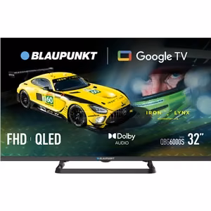Blaupunkt QLED TV 32QBG6000S 32 Smart TV Google TV Black