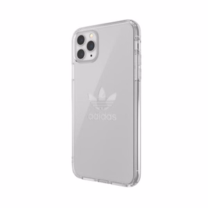 Adidas OR PC dėklas Didelis logotipas iPhone 11 Pro Max - permatomas