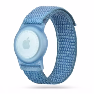 TECH-PROTECT NYLON KIDS APPLE AIRTAG MĖLYNAS
