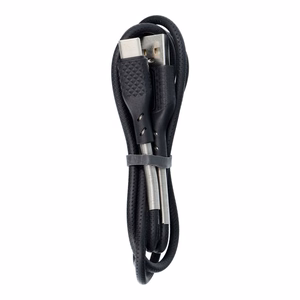 Кабель USB A to USB C Forcell F-Energy QC4.0 5A 60W Carbon 1 m CB-02A чёрный