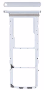 SIM kortelės laikiklis Samsung A057 A05S 2023 sidabrinis originalus (service pack)