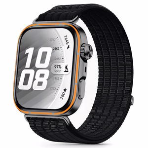 Нейлоновый ремешок Tech-Protect для Huawei Watch Fit 3 / 4 / 4 Pro / 5 / 5 Pro - черный