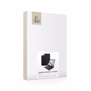 Tech-Protect Smartcase Magnetinis su klaviatūra iPad Pro 12.9” 2020 / 2021 / 2022 / iPad Air 13” 2024 / 2025 - Juodas