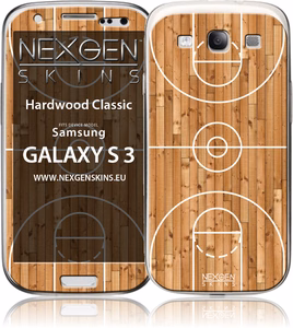 Nexgen „Hardwood Classic 3D“ dekoratyvinių lipdukų komplektas, skirtas Samsung Galaxy S3