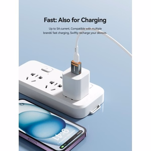Adapteris Essager HuntUM, pilkas (USB-A lizdas–MicroUSB kištukas)