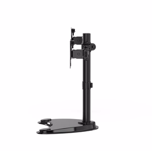 Gembird MS-D2ST-02 monitoriaus stalo stovas (pasukamas, pakreipiamas, pasukamas), 13–32 colių, juodas