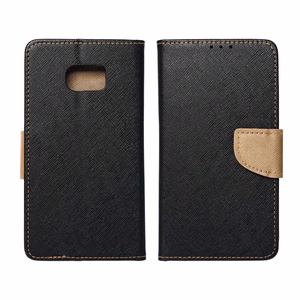 Flip case for Samsung A55 Fancy Book black / gold