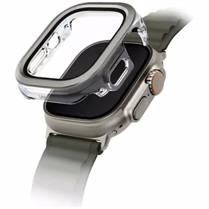 Uniq Voute case with tempered glass for Apple Watch Ultra 49 mm - silver