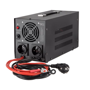 Rebel POWER-1000 emergency power supply, pure sine wave inverter with charging, 12 V / 230 V, 1000 VA / 700 W
