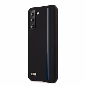 BMW Silicone Stripes M Collection чехол для Samsung Galaxy S21+ - чёрный