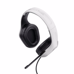 Trust GXT 415W Zirox - žaidimų ausinės (baltos)
