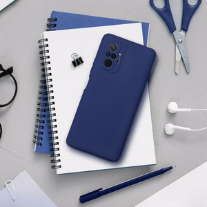 Case for Oppo A40 Soft dark blue