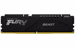Kingston Technology FURY Beast 32GB 5600MT/s DDR5 CL40 DIMM (2 vnt. rinkinys) juodas