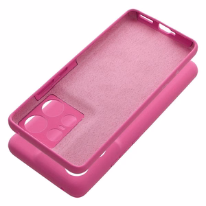 Чехол для Motorola Edge 50 Pro Silicone 2mm розовый