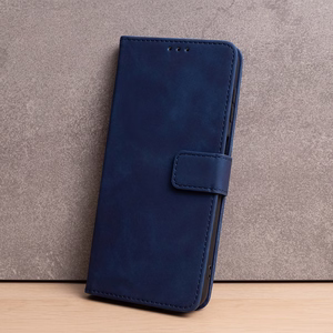Smart Velvet case for Honor 600 / Honor 600 Pro navy blue