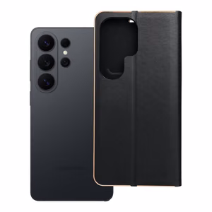 Чехол-книжка Samsung S26 ULTRA Luna Book Gold черный